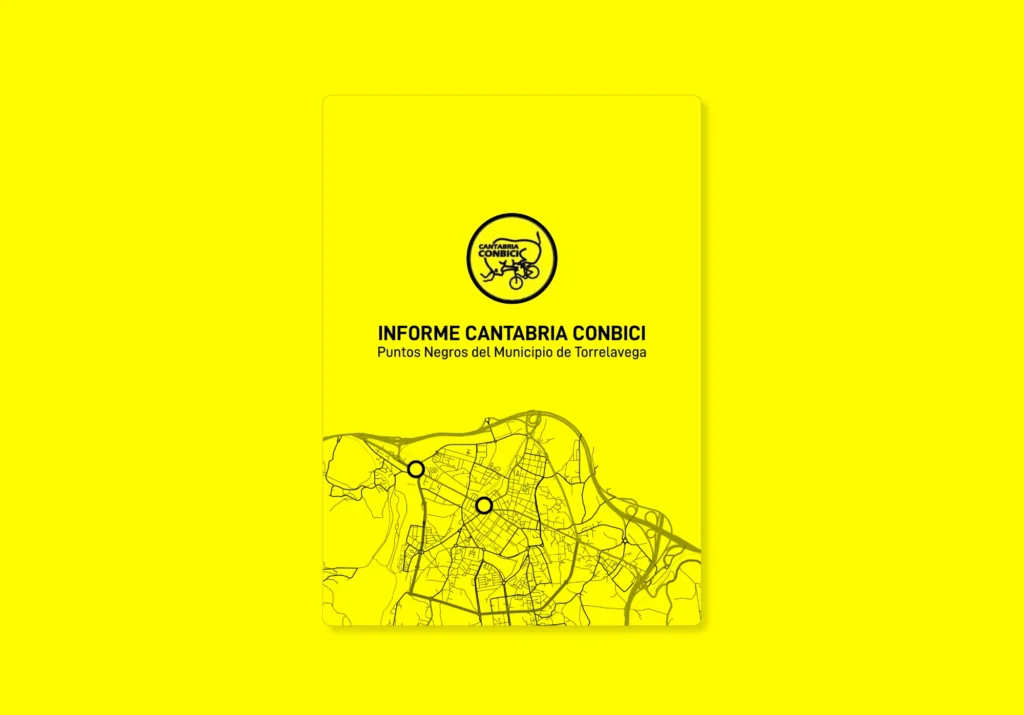 Portada del informe de los puntos negros del Municipio de Torrelavega.